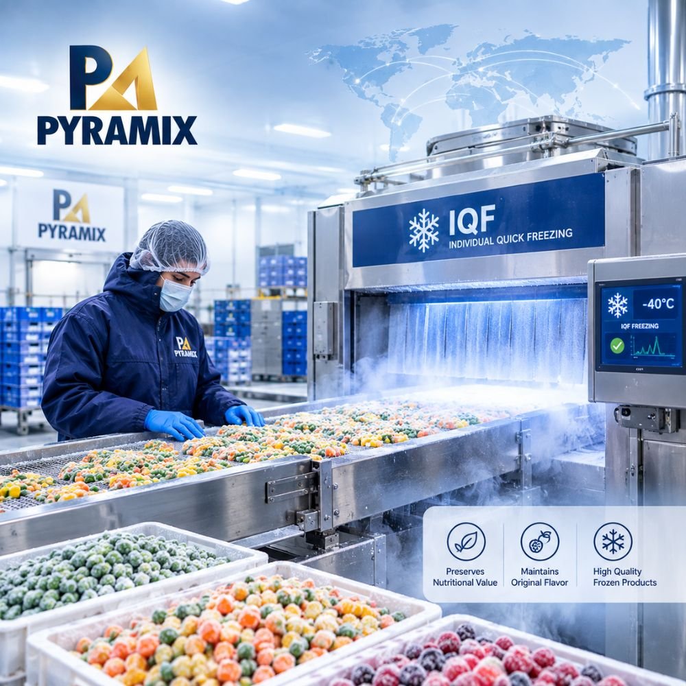 التبريد السريع والتجميد IQF